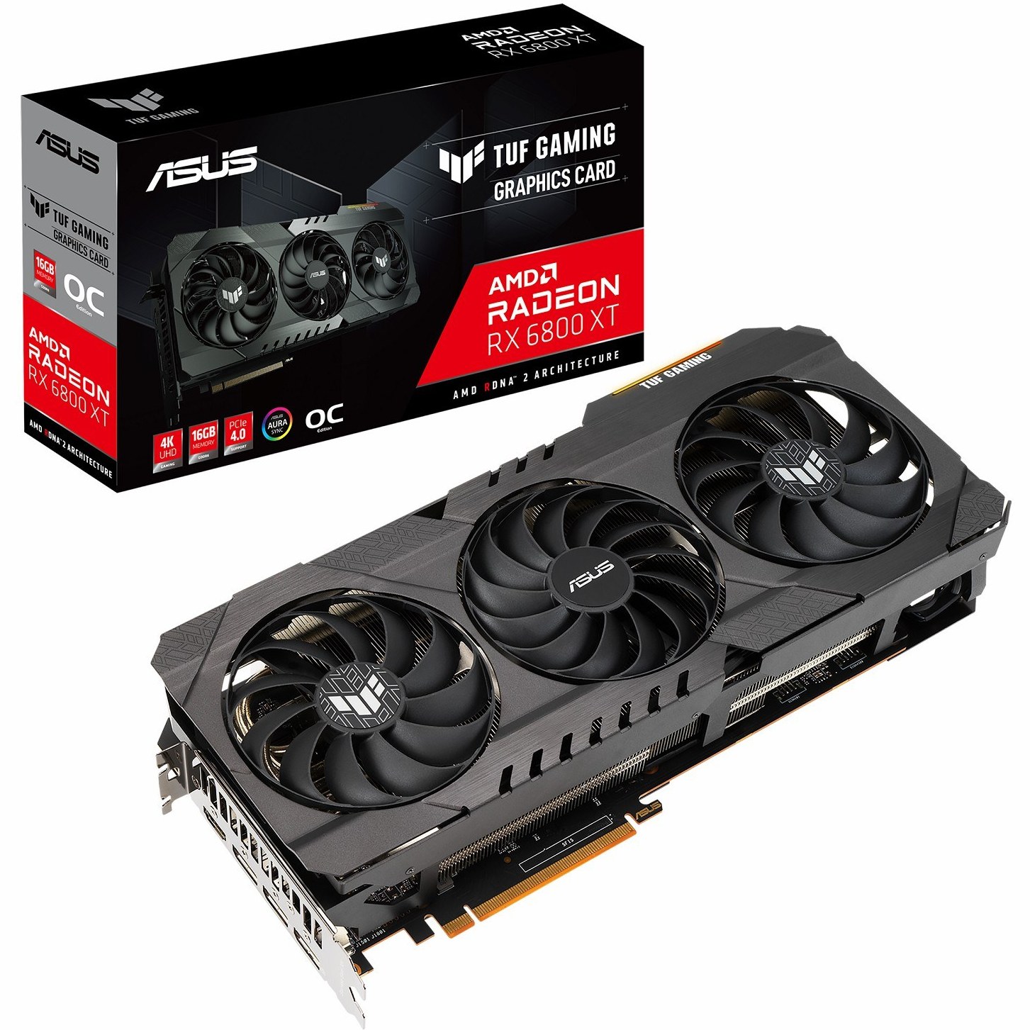 کارت گرافیک برند ایسوس تاف گیمینگ 16 گیگابایت | ASUS RX 6800 XT TUF GAMING OC 16GB