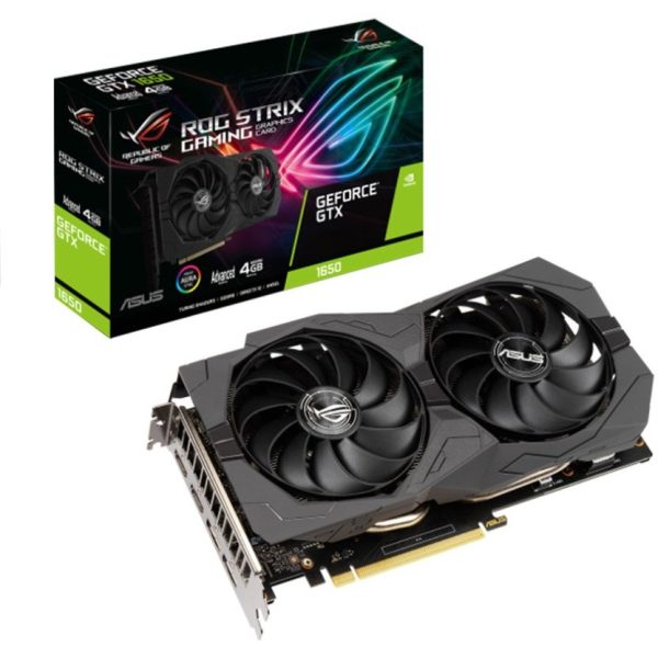 کارت گرافیک برند ایسوس راگ استریکس 4 گیگابایت | ASUS ROG Strix GTX 1650 Advanced 4GB