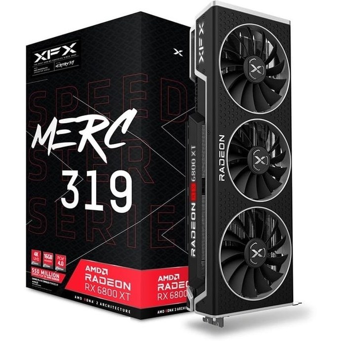 کارت گرافیک برند ایکس اف ایکس 16 گیگابایت | XFX RX 6800 XT MERC319 16GB