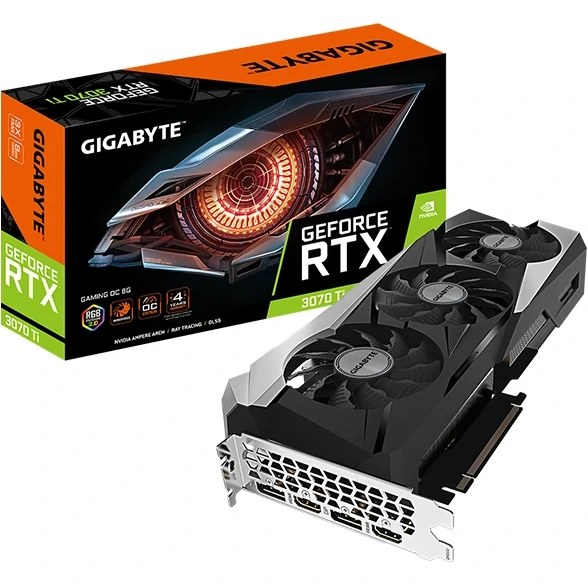 کارت گرافیک برند گیگابایت گیمینگ 8 گیگابایت | GIGABYTE RTX 3070 Ti Gaming 8GB