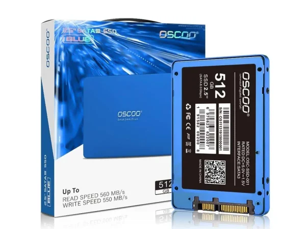اس اس دی اینترنال برند اسکو مدل OSCOO SSD-001 Blue ظرفیت 512 گیگابایت