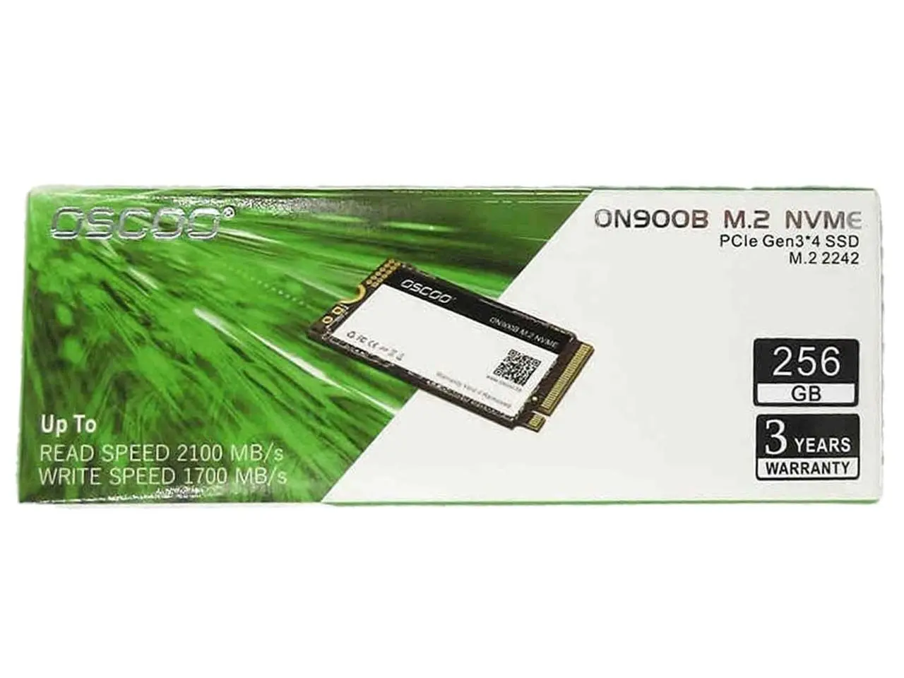 اس اس دی اینترنال M.2 NVMe برند اسکو مدل OSCOO ON900 ظرفیت 256 گیگابایت