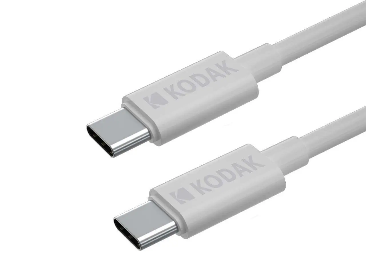 کابل USB-C به USB-C برند کداک مدل KODAK White
