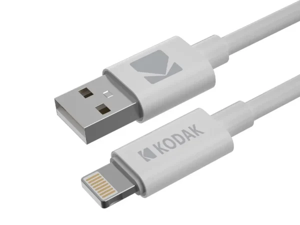 کابل USB به Lightning برند کداک مدل KODAK White