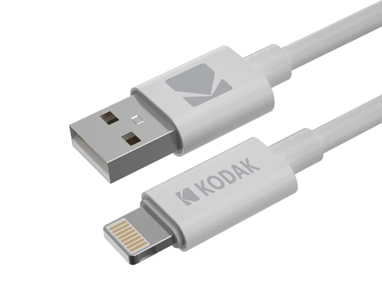 کابل USB به Lightning برند کداک مدل KODAK White