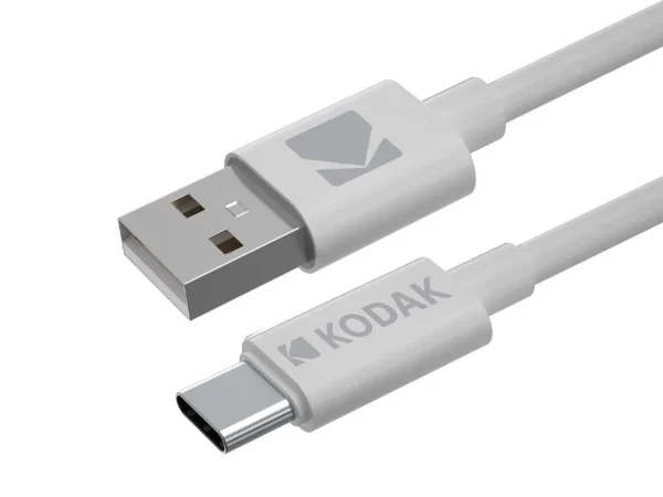 کابل USB به USB-C برند کداک مدل KODAK White
