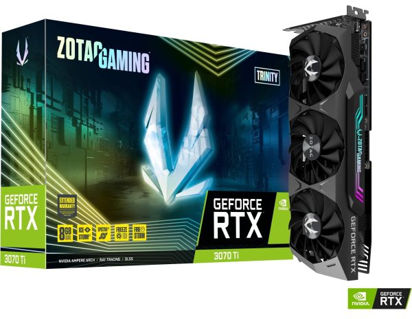 کارت گرافیک برند زوتک تیرینیتی 8 گیگابایت | ZOTAC Gaming GeForce RTX 3070 Ti Trinity OC 8GB