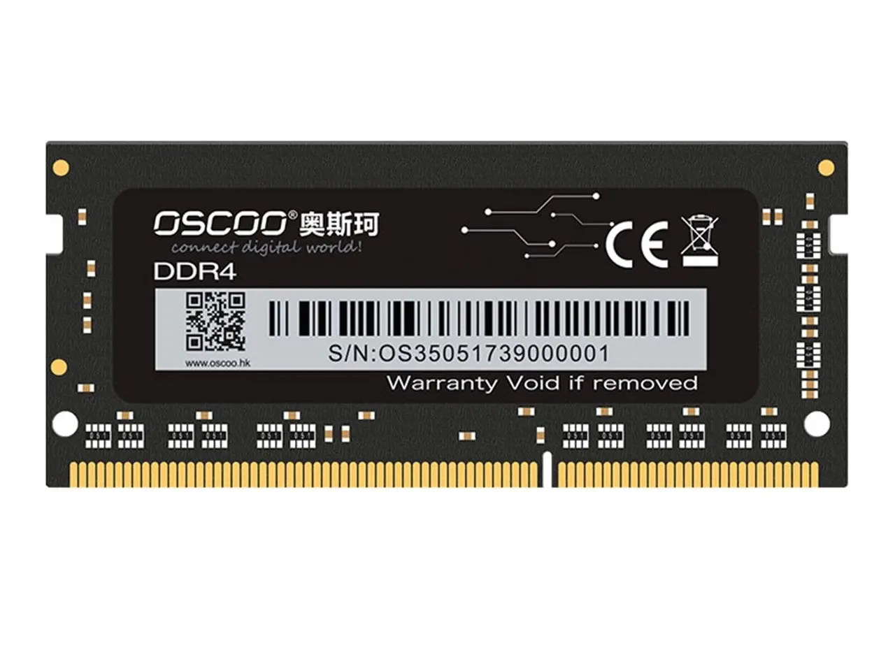 رم لپ تاپ DDR4 اسکو 3200 مگاهرتز ظرفیت 16 گیگابایت | OSCOO 3200MHz DDR4 16GB