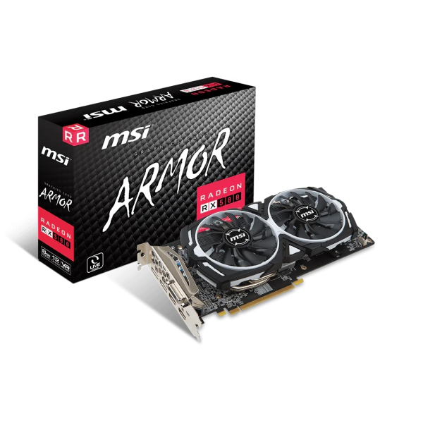 کارت گرافیک برند ام اس آی آرمور 8 گیگابایت | MSI ARMOR RX 580 8GB