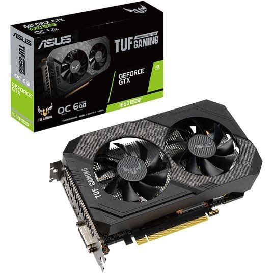 کارت گرافیک برند ایسوس 6 گیگابایت | ASUS GTX 1660 Super OC 6GB
