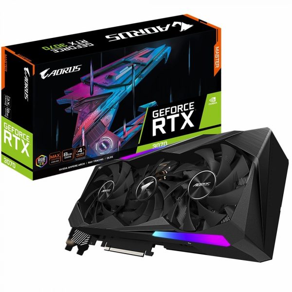 کارت گرافیک برند آئورس 8 گیگابایت | AORUS RTX 3070 Master 8GB