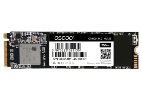 اس اس دی اینترنال M.2 NVMe برند اسکو مدل OSCOO ON900 ظرفیت 256 گیگابایت