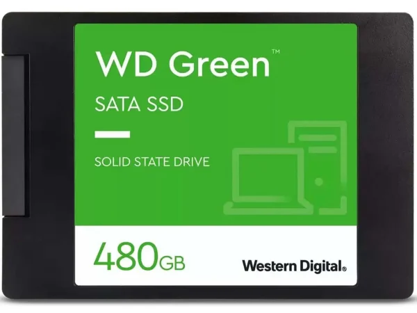 اس اس دی اینترنال برند وسترن دیجیتال مدل Western Digital Green ظرفیت 480 گیگابایت