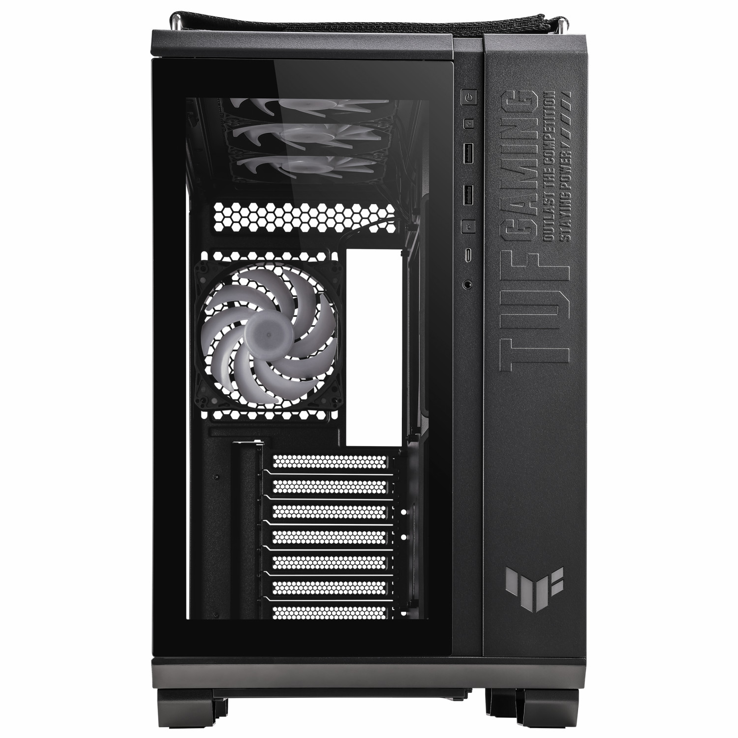 کیس کامپیوتر برند ایسوس مدل ASUS TUF Gaming GT502 Plus Mid Tower - Image 10