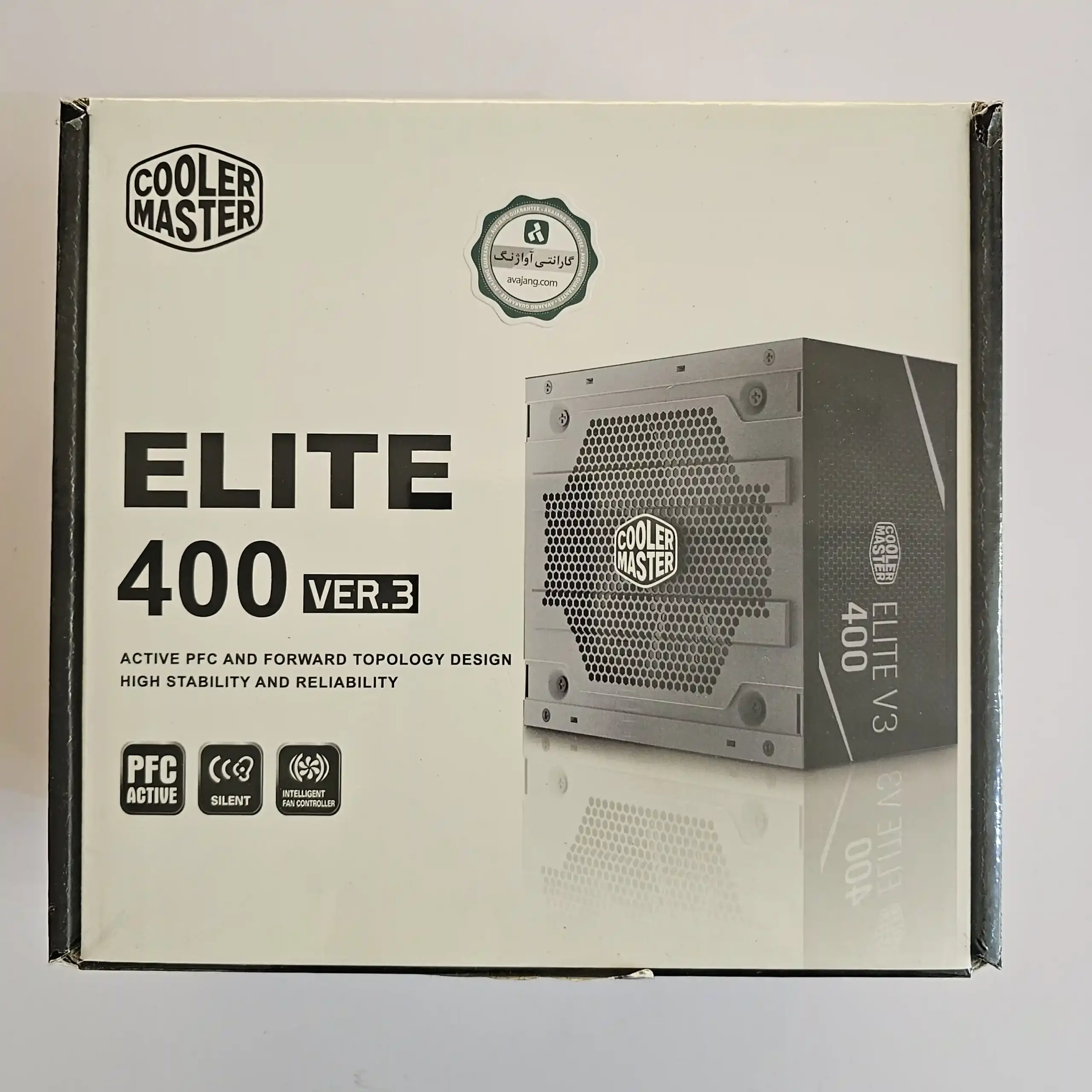 منبع تغذیه کامپیوتر برند کولر مستر مدل Cooler Master Elite V3 400W - Image 7
