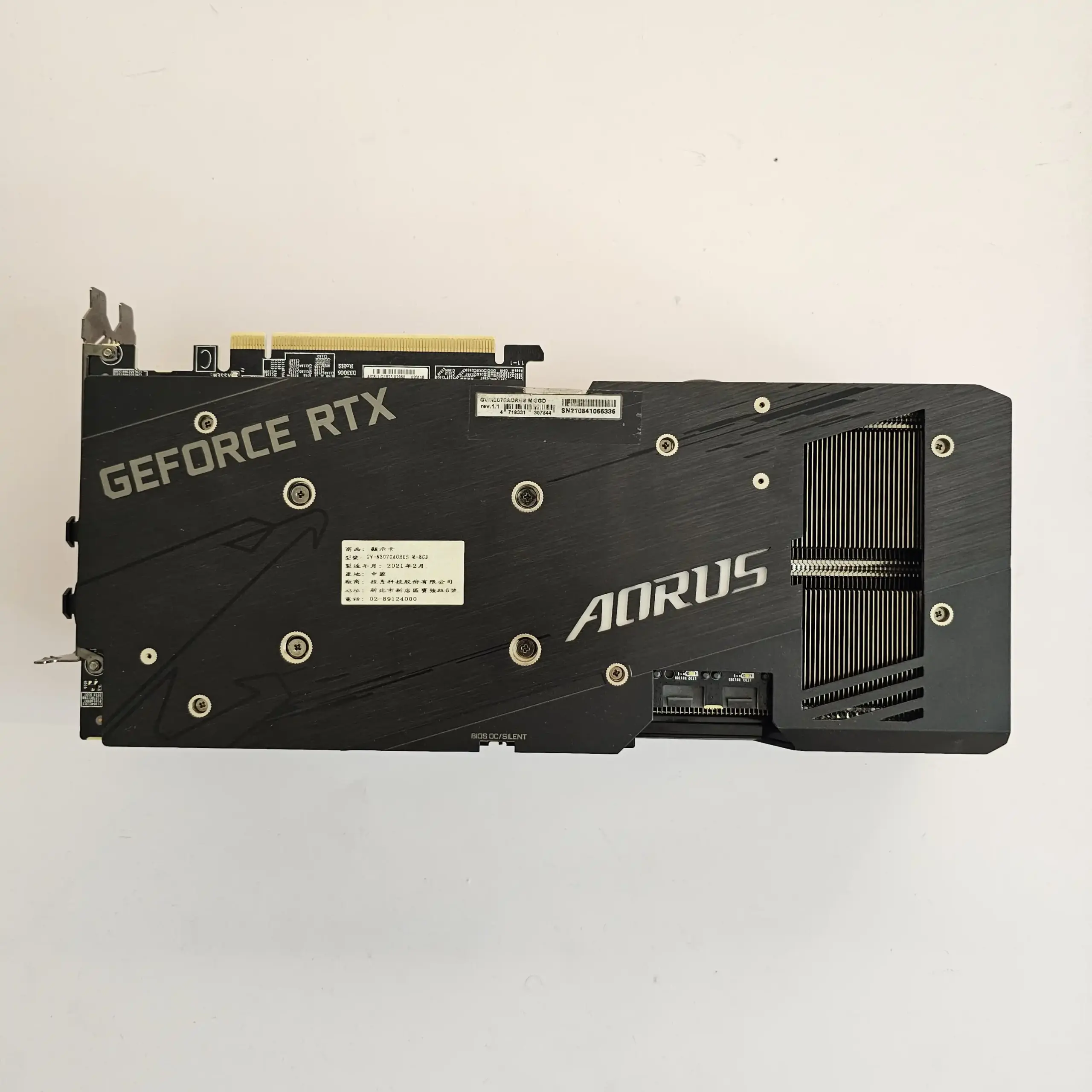 کارت گرافیک برند آئورس 8 گیگابایت | AORUS RTX 3070 Master 8GB - Image 9