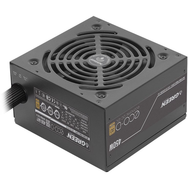 منبع تغذیه کامپیوتر برند گرین مدل Green GP450A-ECO D - Image 3