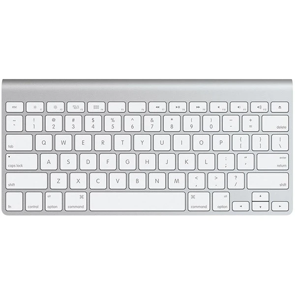 کیبورد بی‌سیم برند اپل مدل Apple Wireless Keyboard MC184LL-B اورجینال