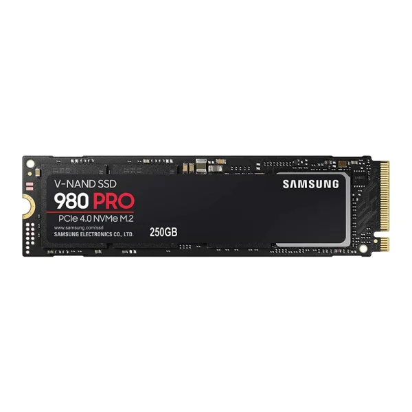 اس اس دی اینترنال M.2 NVMe برند سامسونگ مدل Samsung 980 Pro ظرفیت 250 گیگابایت
