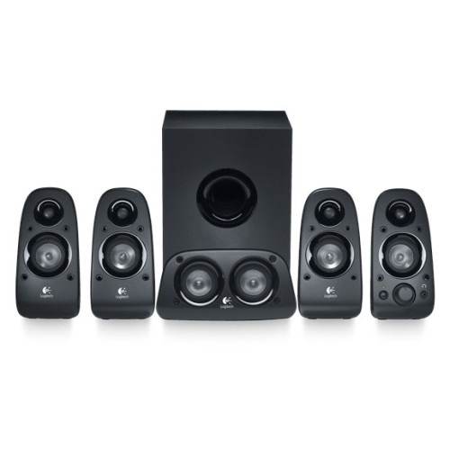 اسپیکر چند تکه 5.1 کانال برند لاجیتک به همراه ساب ووفر مدل Logitech Z506 Surround Sound Speakers