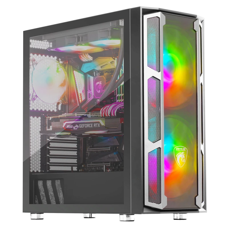 کیس کامپیوتر برند گرین مدل GREEN GRIFFIN G6 ARGB Mid Tower