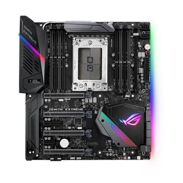 مادربرد برند ایسوس مدل ASUS X399 ROG Zenith Extreme همراه با پردازنده AMD Ryzen ThreadRipper 1950X