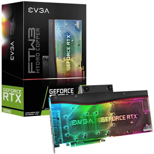 کارت گرافیک برند ای وی جی ای هیدرو کوپر 24 گیگابایت | EVGA RTX 3090 FTW3 Hydro Copper 24GB