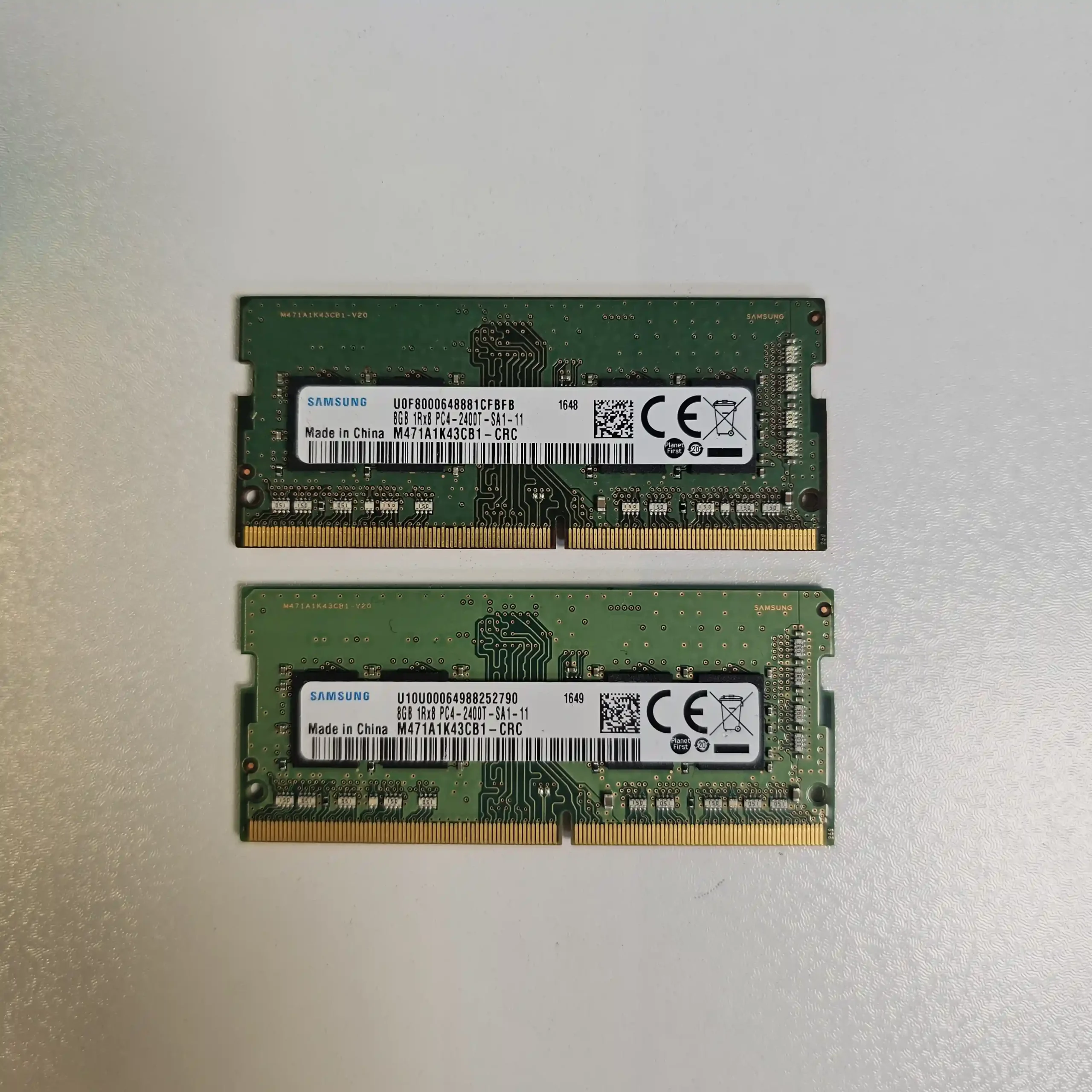 رم لپ‌تاپ DDR4 سامسونگ 2400 مگاهرتز ظرفیت 8 گیگابایت | SAMSUNG SO-DIMM 2400MHz DDR4 8GB
