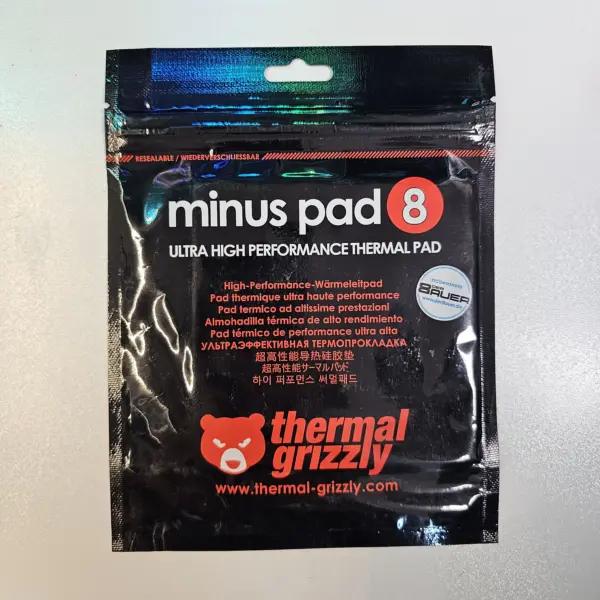 پد حرارتی ترمال گریزلی مدل Thermal Grizzly Minus Pad 8 قطر 2mm