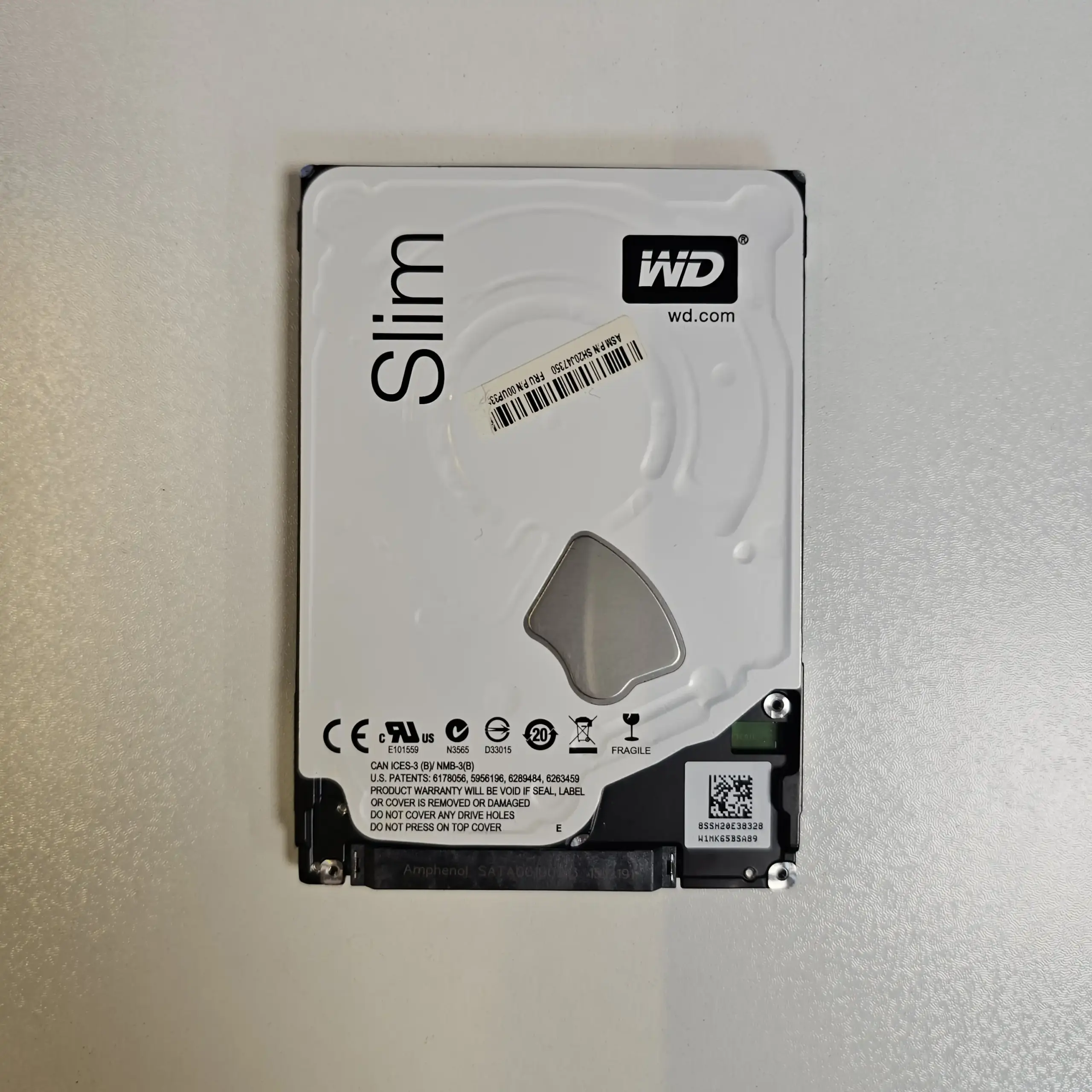 هارد اینترنال لپ تاپ برند وسترن دیجیتال مدل Western Digital WD10SPCX-08 ظرفیت 1 ترابایت