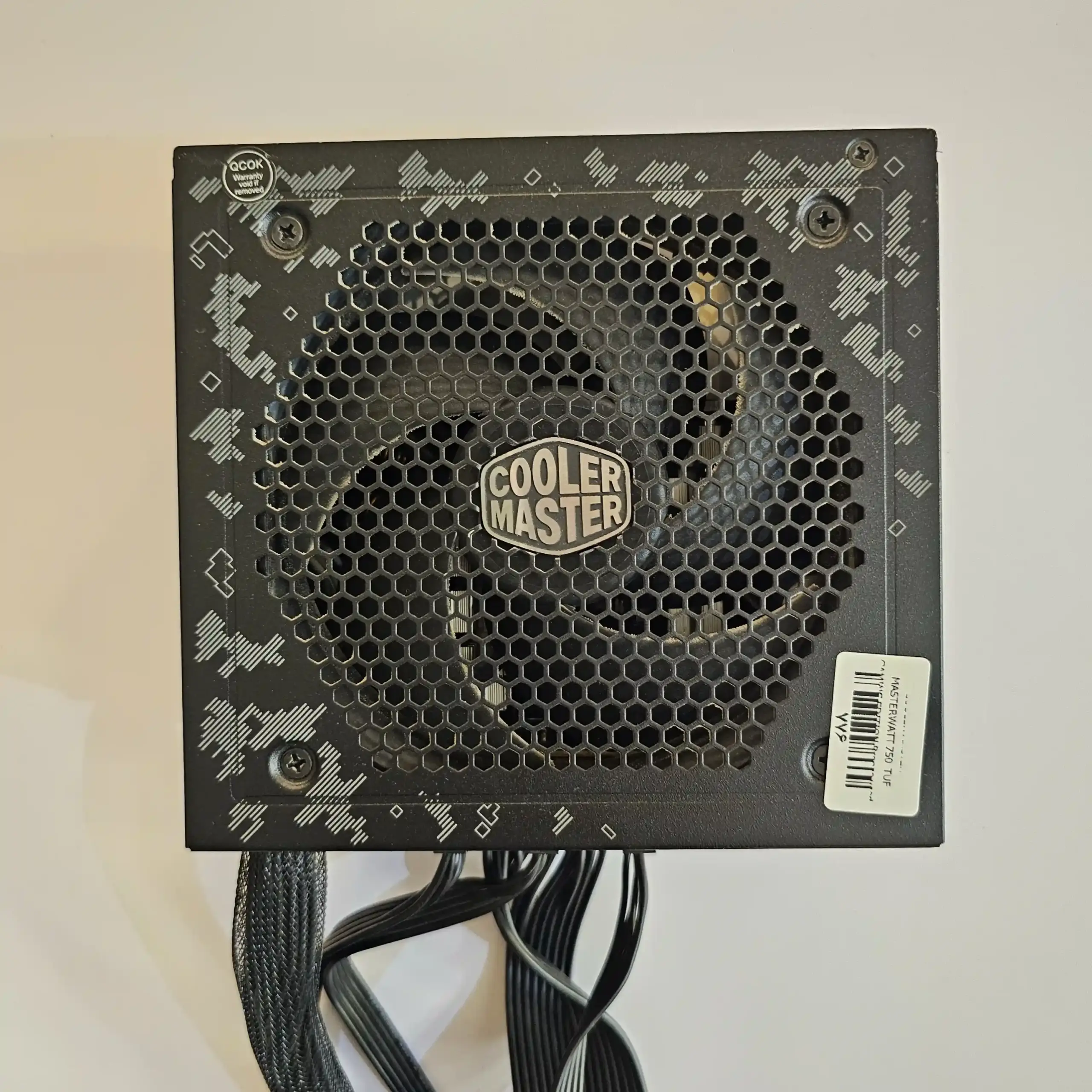 منبع تغذیه کامپیوتر برند ایسوس مدل Cooler Master Masterwatt 750 TUF Gaming Edition - Image 2