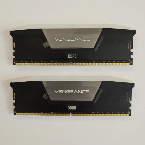 رم کامپیوتر DDR5 کورسیر 5600 مگاهرتز مدل Vengeance RGB ظرفیت 96 گیگابایت دو کاناله | Corsair Vengeance RGB 5600MHz DDR5 96GB Dual