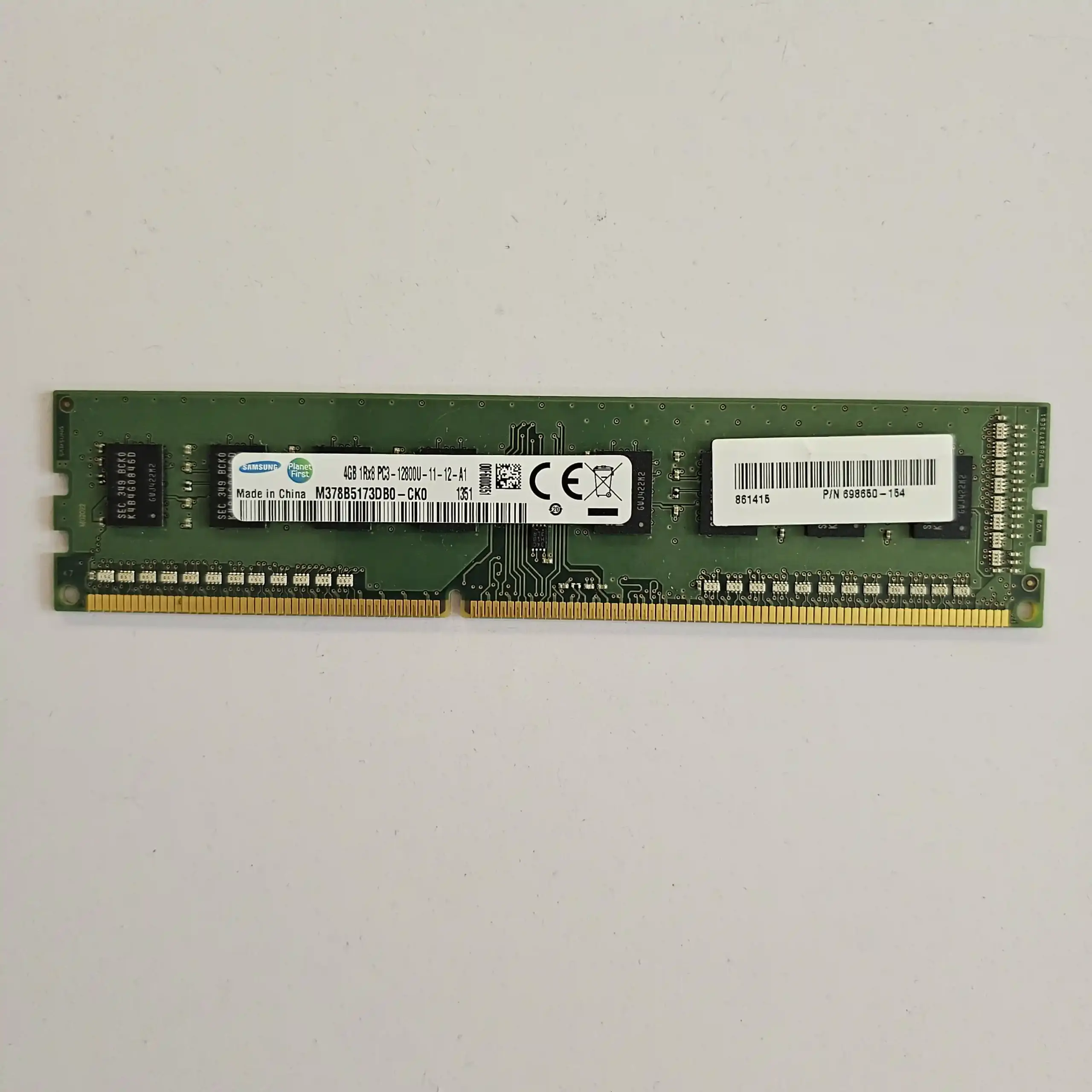 رم کامپیوتر DDR3 سامسونگ 1600 مگاهرتز ظرفیت 4 گیگابایت | SAMSUNG 1600MHz DDR3 4GB