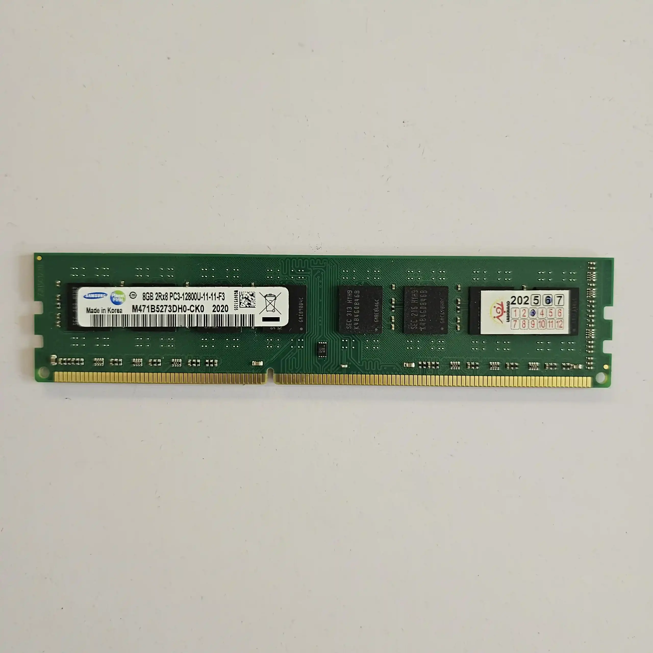 رم کامپیوتر DDR3 سامسونگ 1600 مگاهرتز ظرفیت 8 گیگابایت | SAMSUNG 1600MHz DDR3 8GB