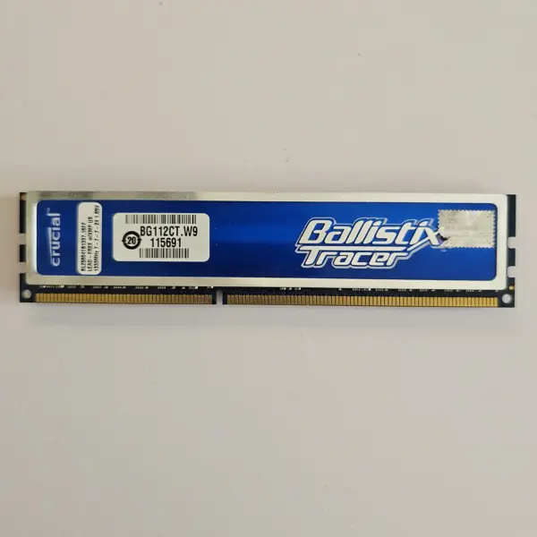 رم کامپیوتر DDR3 کروشیال 1333 مگاهرتز مدل Ballistix Tracer ظرفیت 2 گیگابایت | Crucial Ballistix Tracer 1333MHz DDR3 2GB
