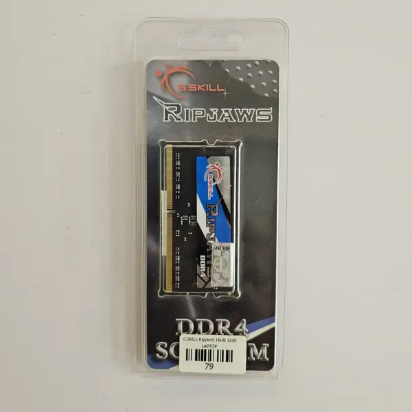 رم لپ‌تاپ DDR4 برند جی اسکیل 3200 مگاهرتز ظرفیت 16 گیگابایت | G.SKILL SO-DIMM RIPJAWS DDR4 16GB