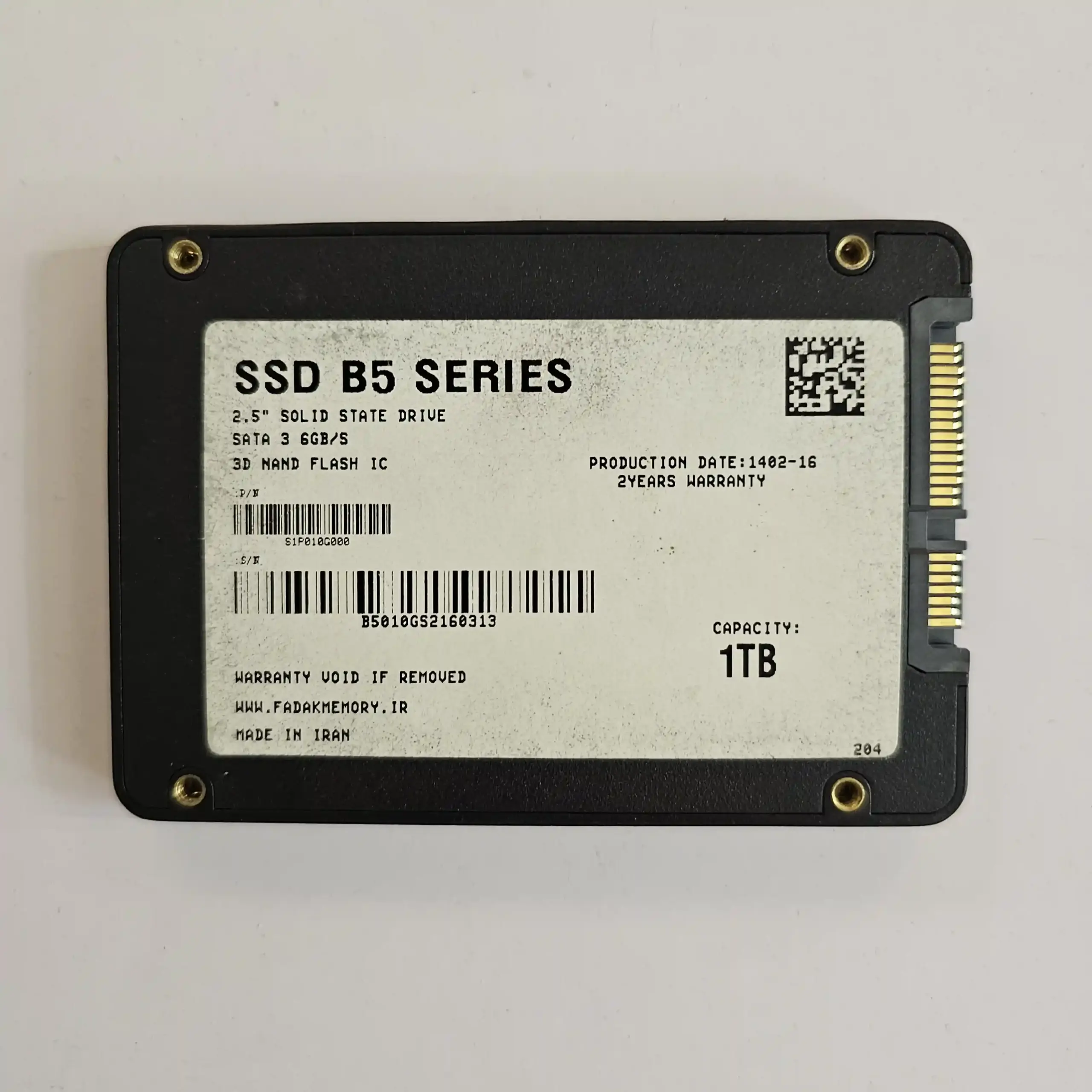 اس اس دی اینترنال برند اف دی کی مدل FDK B5 ظرفیت 1 ترابایت - Image 2