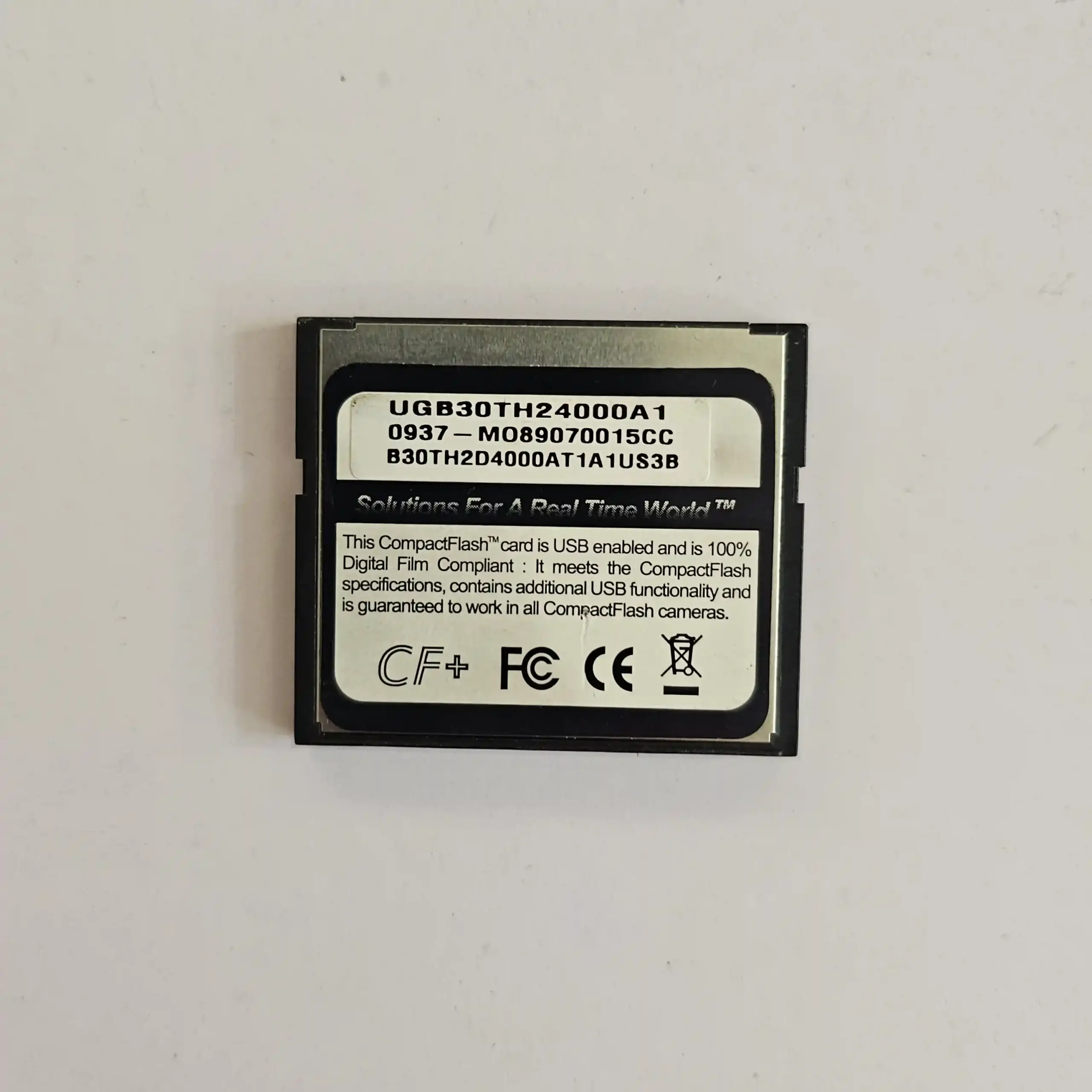 کارت حافظه CF برند Unigen ظرفیت 4 گیگابایت - Image 2