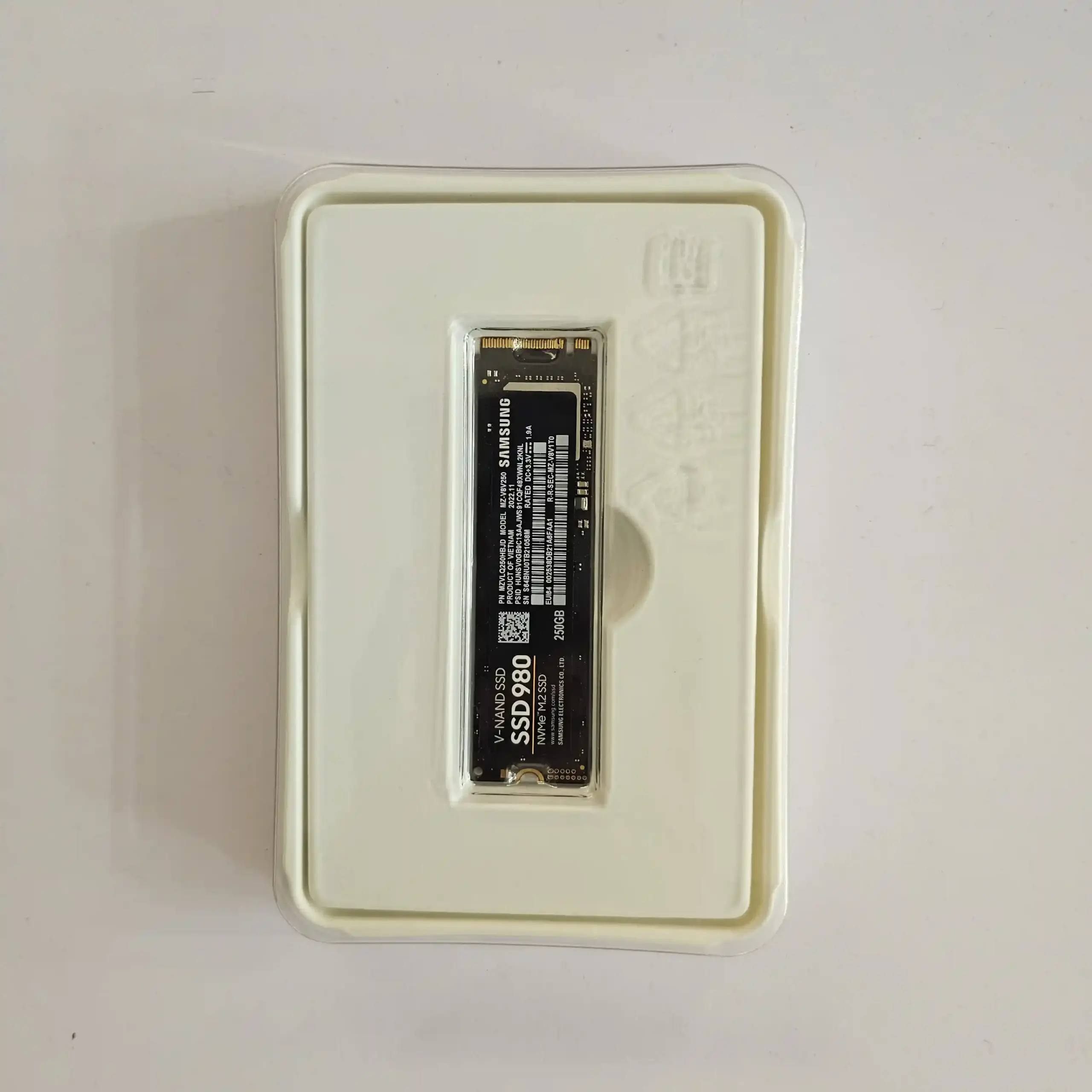 اس اس دی اینترنال M.2 NVMe برند سامسونگ مدل Samsung 980 ظرفیت 250 گیگابایت - Image 3