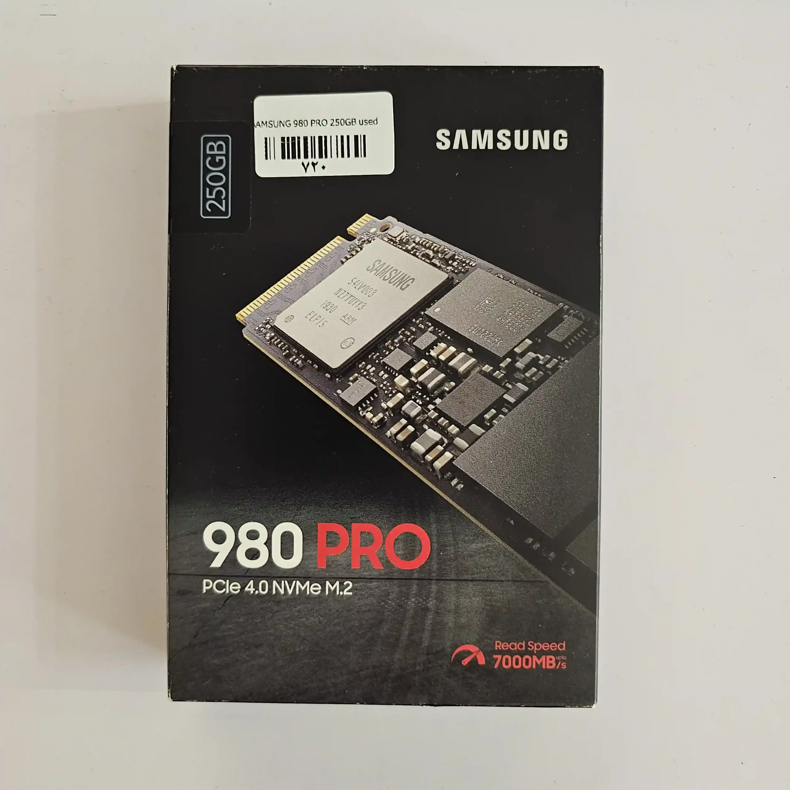 اس اس دی اینترنال M.2 NVMe برند سامسونگ مدل Samsung 980 Pro ظرفیت 250 گیگابایت - Image 2