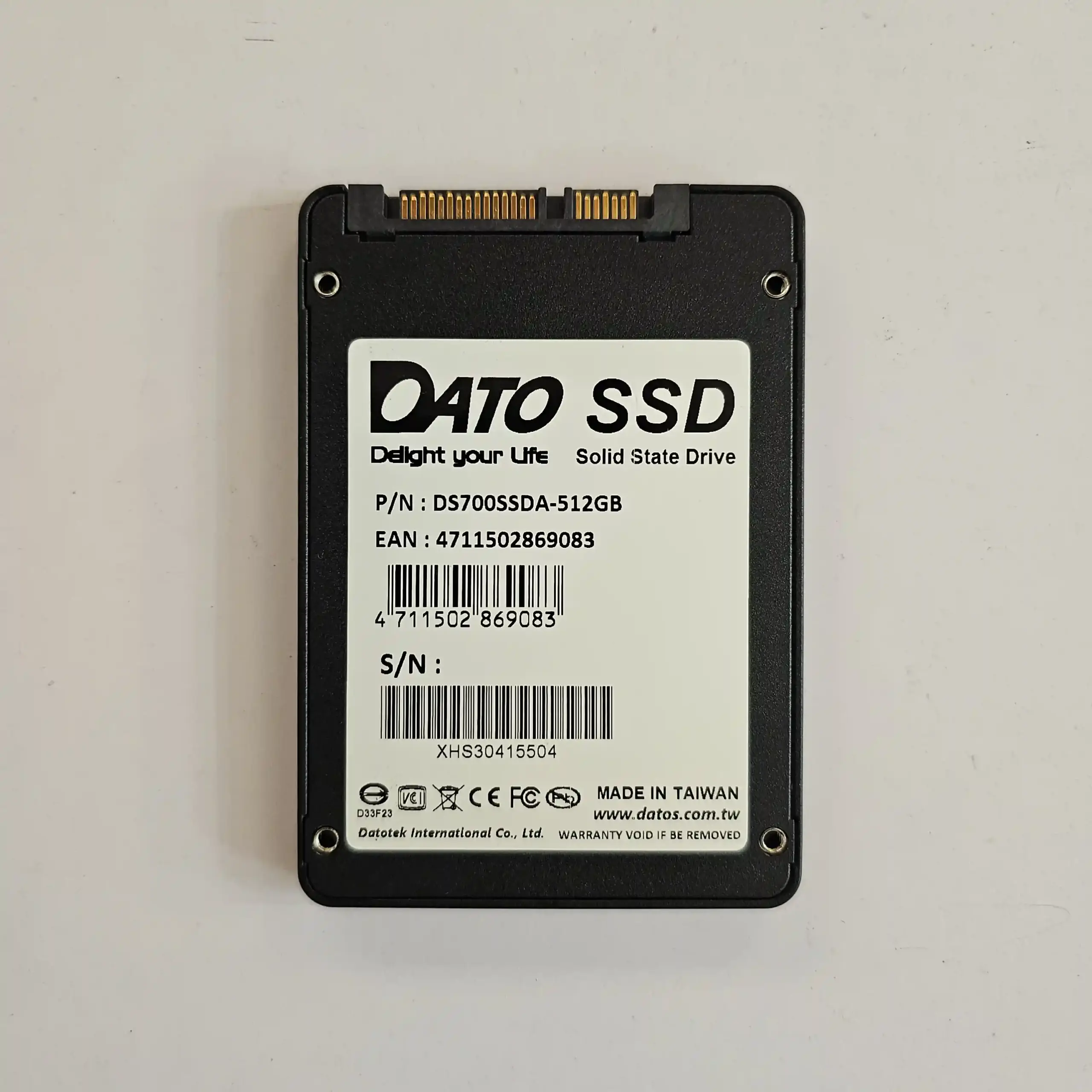 اس اس دی اینترنال برند داتو مدل DATO SSD DS700 ظرفیت 512 گیگابایت - Image 3