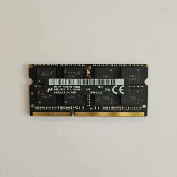رم لپ‌تاپ DDR3L میکرون 1600 مگاهرتز ظرفیت 8 گیگابایت | Micron SO-DIMM 1600MHz DDR3L 8GB