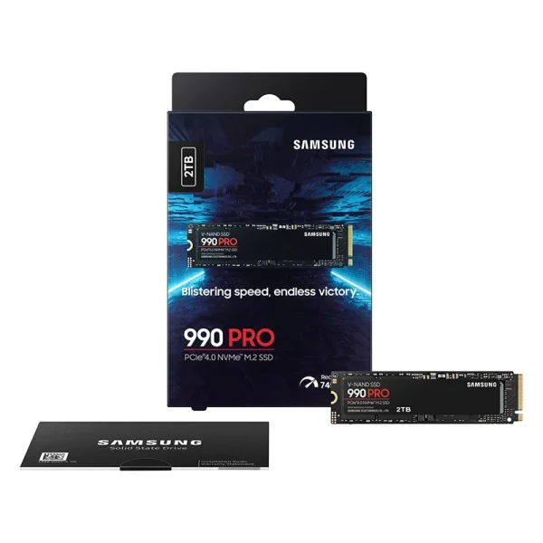 اس اس دی اینترنال M.2 NVMe برند سامسونگ مدل Samsung 990 Pro ظرفیت 2 ترابایت