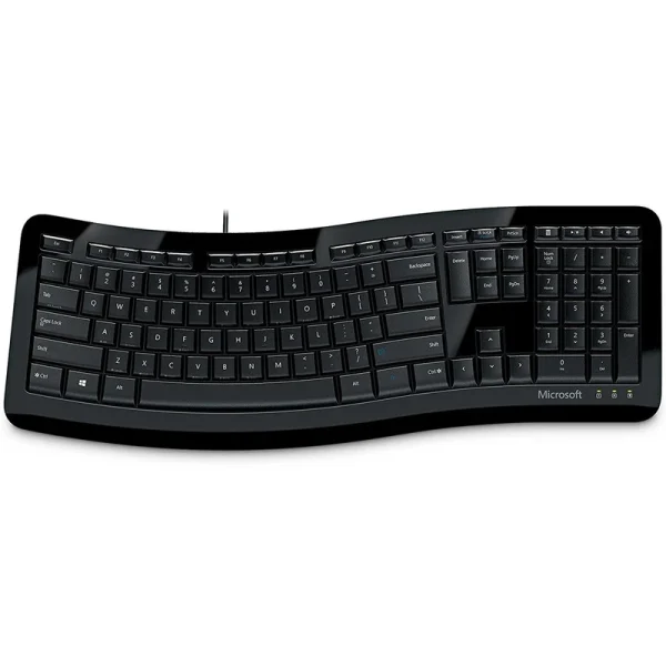 کیبورد برند مایکروسافت مدل Microsoft Comfort Curve 3000