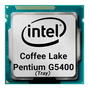 پردازنده کامپیوتر اینتل بدون باکس مدل Intel Pentium Gold G5400 Coffee Lake Tray