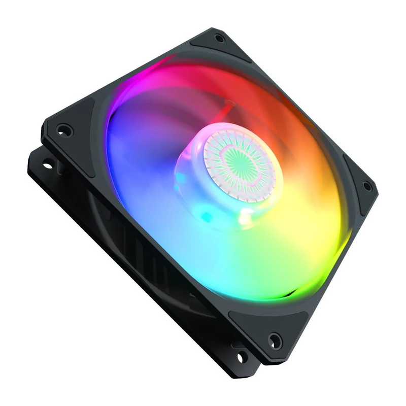 فن خنک کننده 120mm برند کولر مستر مدل Cooler Master SICKLEFLOW ARGB بسته سه عددی - Image 6