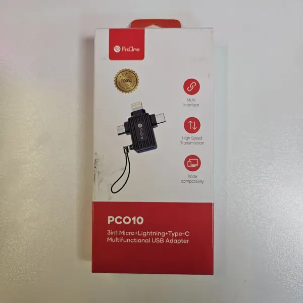 مبدل OTG USB 3.0 سه سر پرووان مدل PCO10