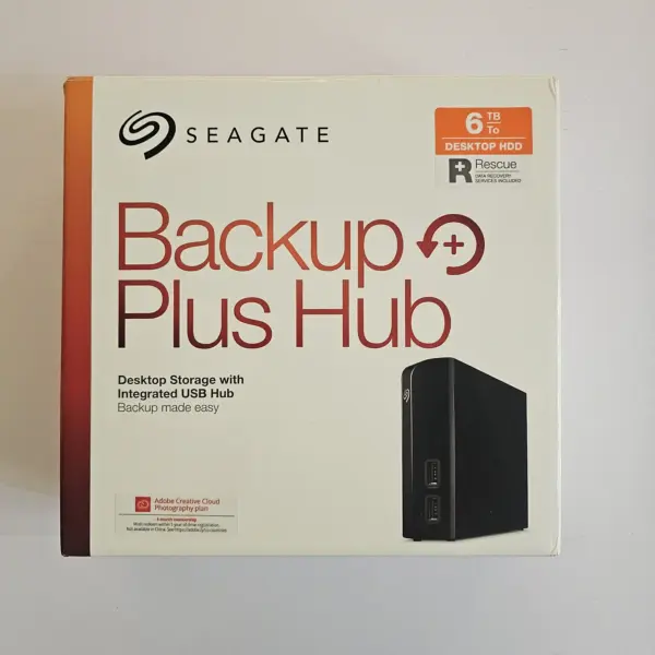 هارد اکسترنال برند سیگیت مدل Seagate Backup Plus Hub ظرفیت 6 ترابایت