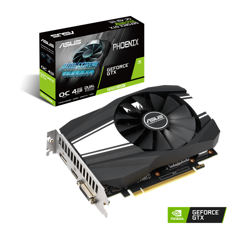 کارت گرافیک برند ایسوس 4 گیگابایت | ASUS Phoenix GTX 1650 Super