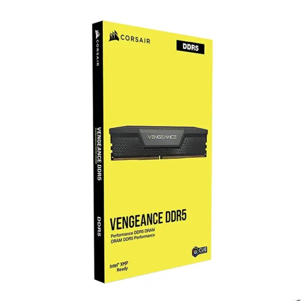 رم کامپیوتر DDR5 کورسیر 5600 مگاهرتز مدل Vengeance ظرفیت 64 گیگابایت دو کاناله | Corsair Vengeance 5600MHz DDR5 64GB Dual